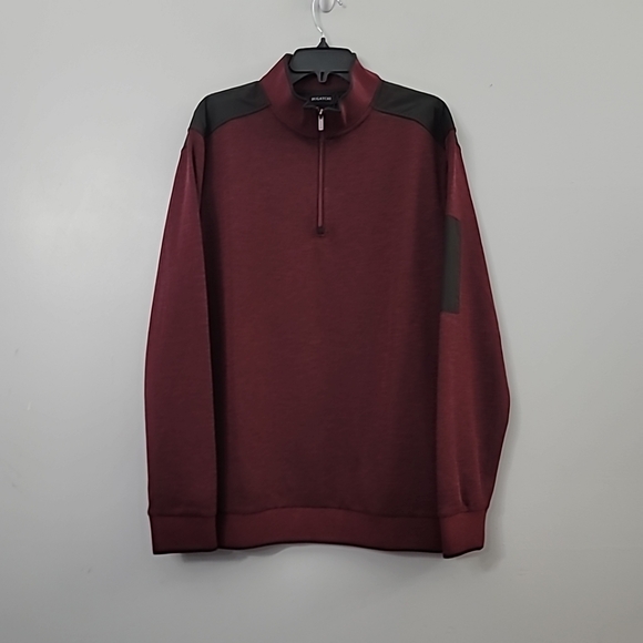 Bugatchi Quarter Zip Pullover - Picture 3 of 8